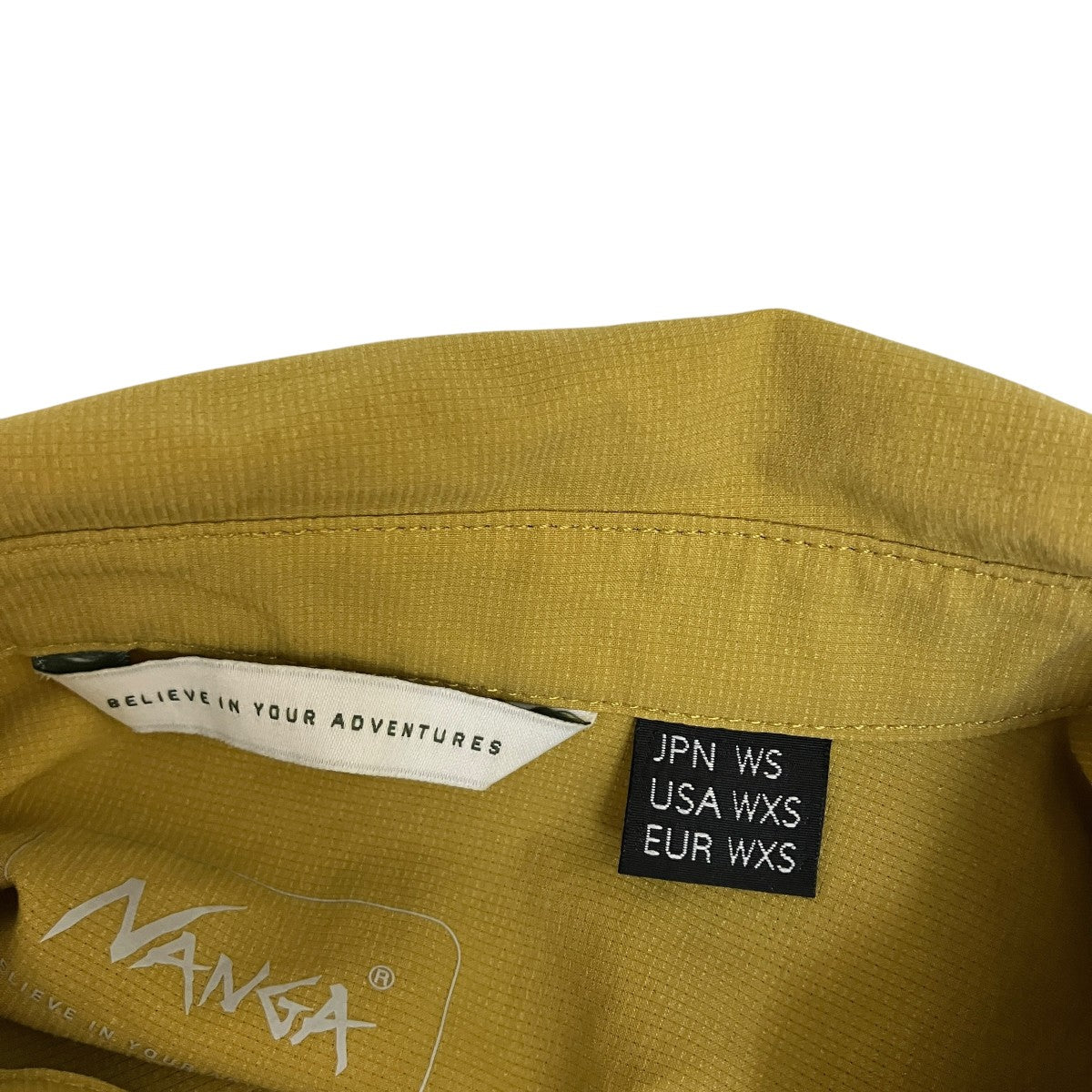 NANGA 長袖シャツワンピースNW2412-1H202-B 古着・中古-7枚目のアイテム画像