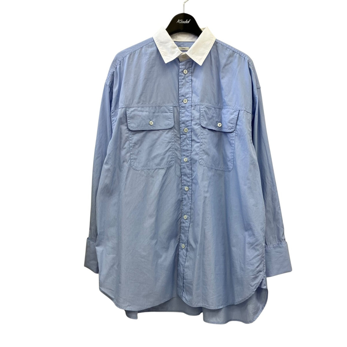 IENA ダブルカフス長袖シャツ25-050-900-1010-1-0 古着・中古-1枚目のアイテム画像