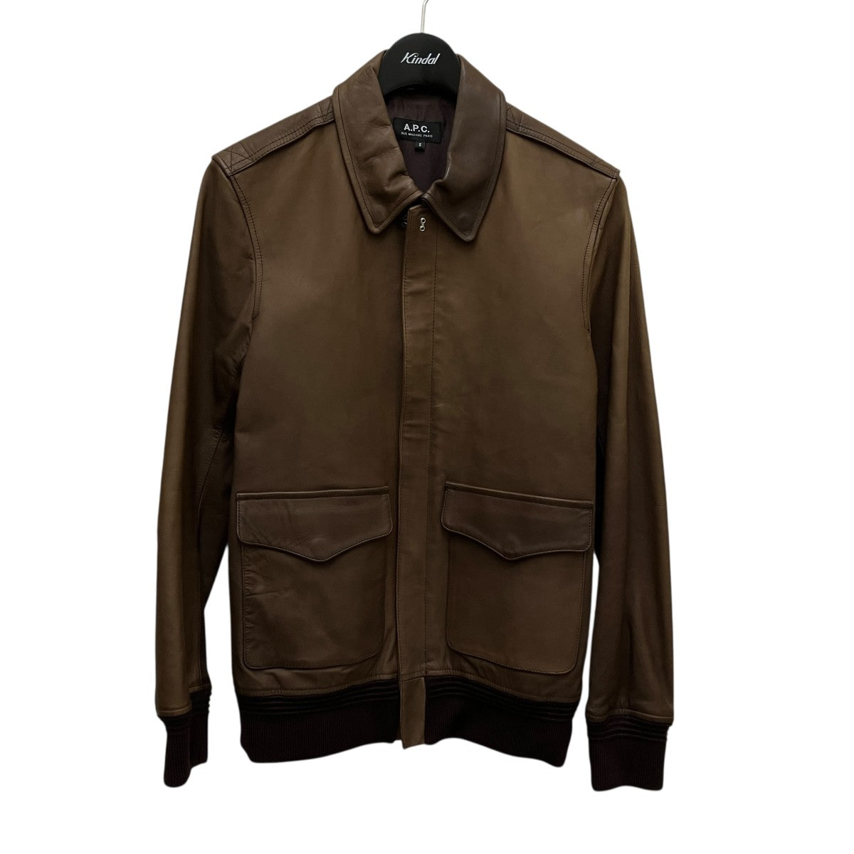 A．P．C．(アーペーセー) レザージャケット レッド サイズ M｜【公式