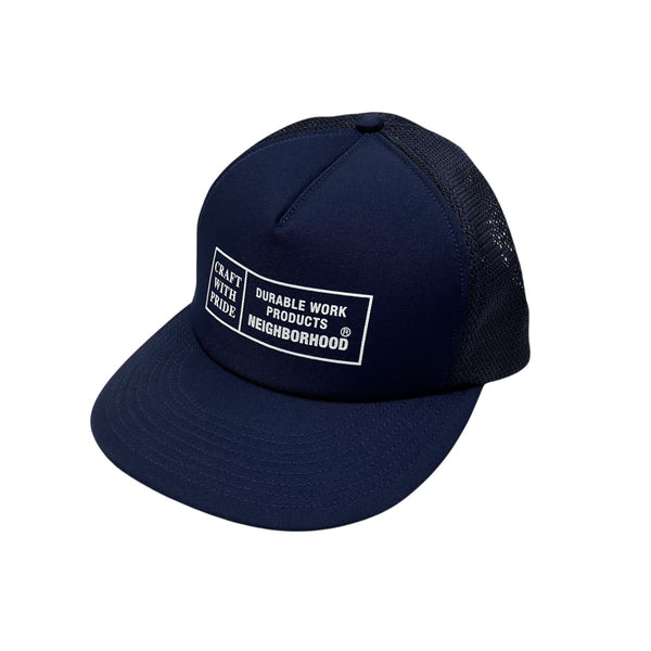 NEIGHBORHOOD(ネイバーフッド) 25SSメッシュキャップ ネイビー サイズ