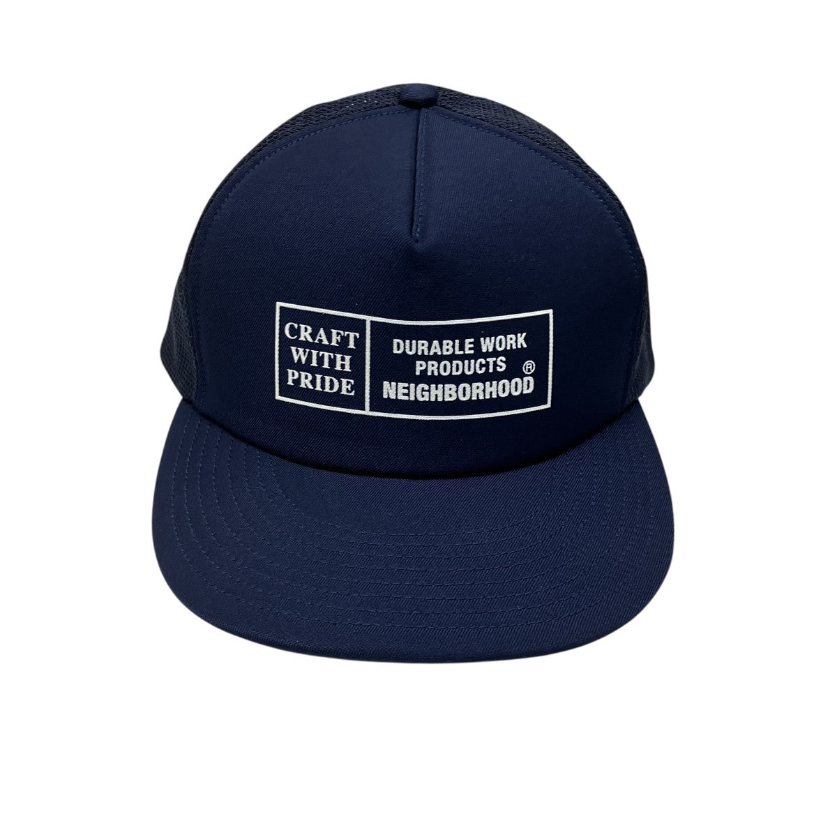 NEIGHBORHOOD(ネイバーフッド) 25SSメッシュキャップ ネイビー サイズ