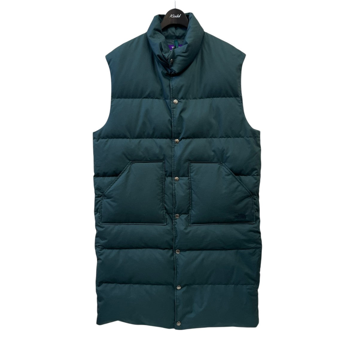 THE NORTHFACE PURPLELABEL Lightweight Twill Mountain Down VestロングダウンベストNDW2267N 古着・中古-1枚目のアイテム画像