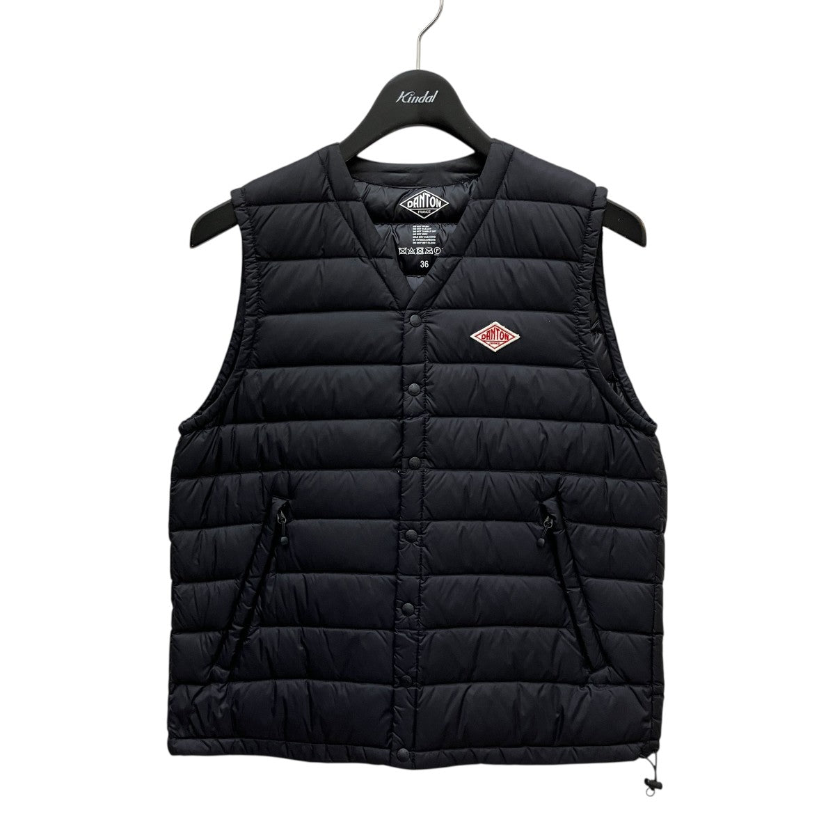 DANTON(ダントン) ダウンベストJD-8750 JD-8750 ブラック サイズ 36