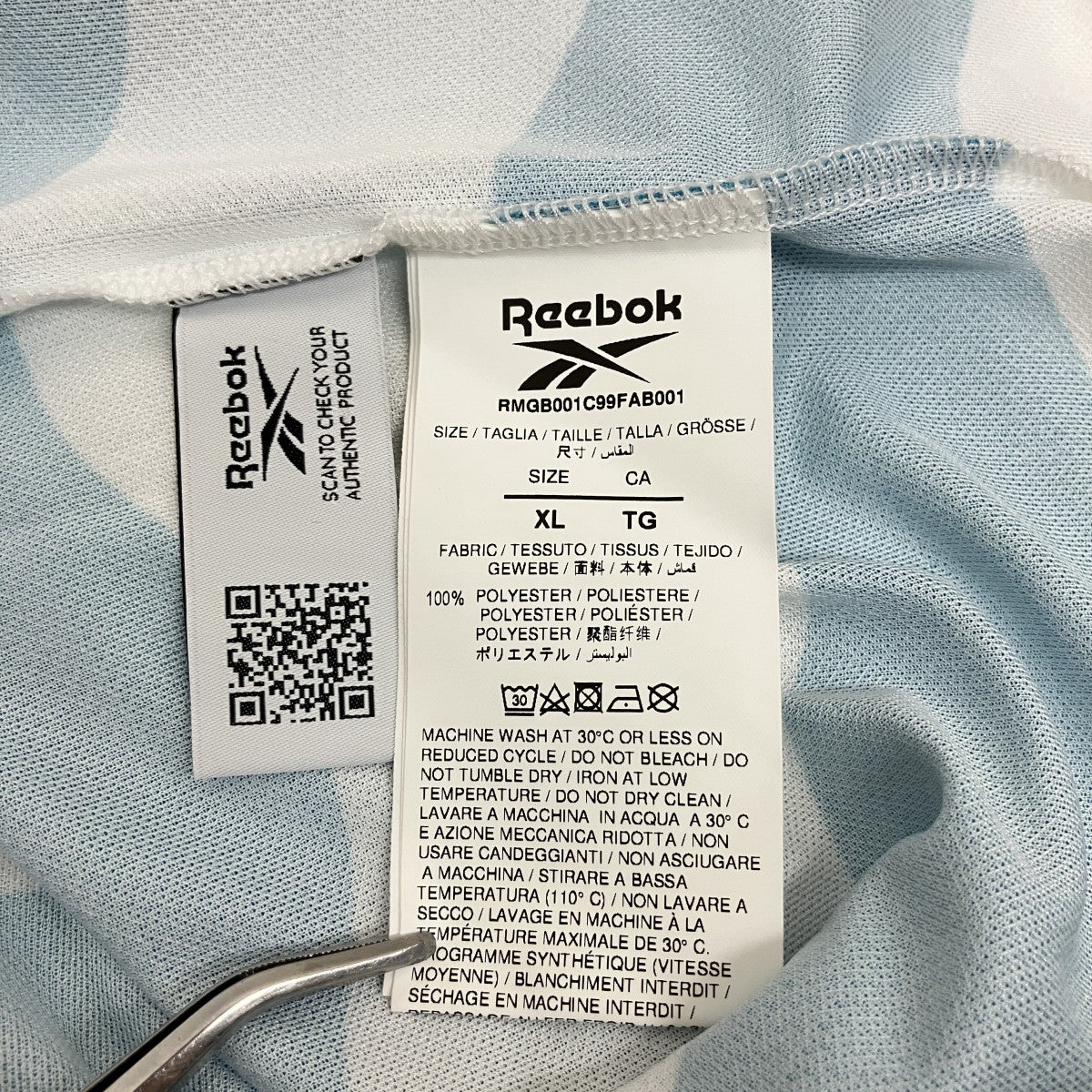 REEBOK×BoTT 参考価格 \46，200ゲームシャツRMGB001C99F 古着・中古-7枚目のアイテム画像