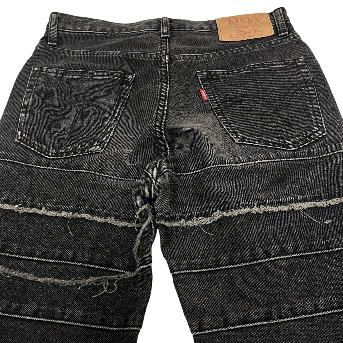 Hysteric Glamour(ヒステリックグラマー) スクラッチフレアデニム