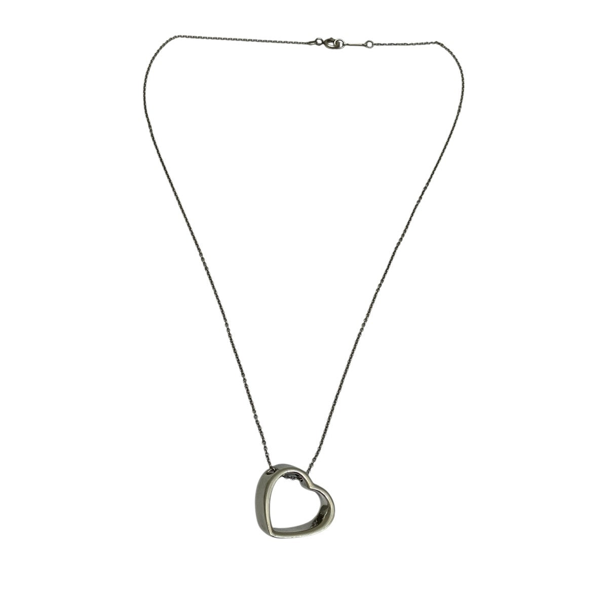 Tiffany ＆ Co． ジオメトリックハートネックレス 古着・中古-1枚目のアイテム画像