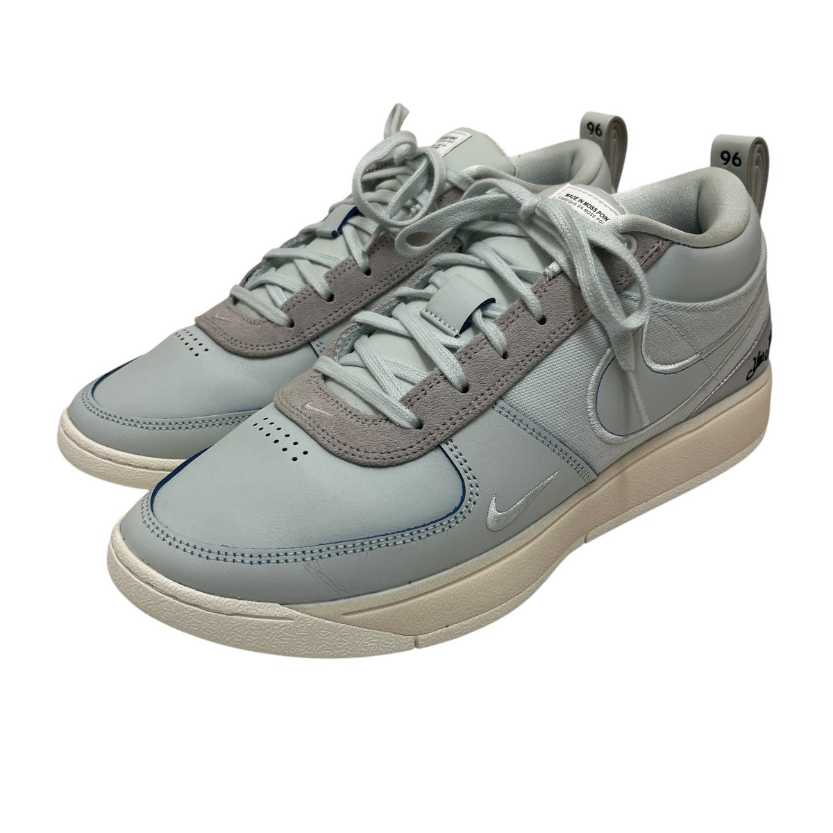 NIKE BOOK 1 MP EP BARELY GREY BARELY GREY-METALLIC SILVERローカットスニーカーIH0891-001 古着・中古-1枚目のアイテム画像