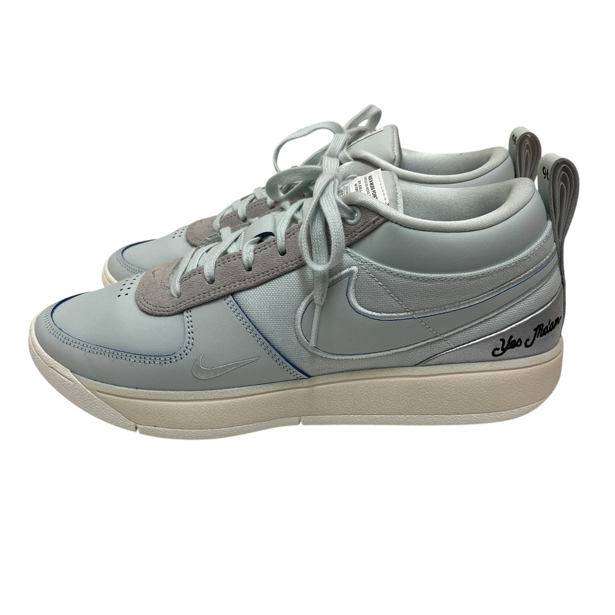 NIKE BOOK 1 MP EP BARELY GREY BARELY GREY-METALLIC SILVERローカットスニーカーIH0891-001 古着・中古-2枚目のアイテム画像