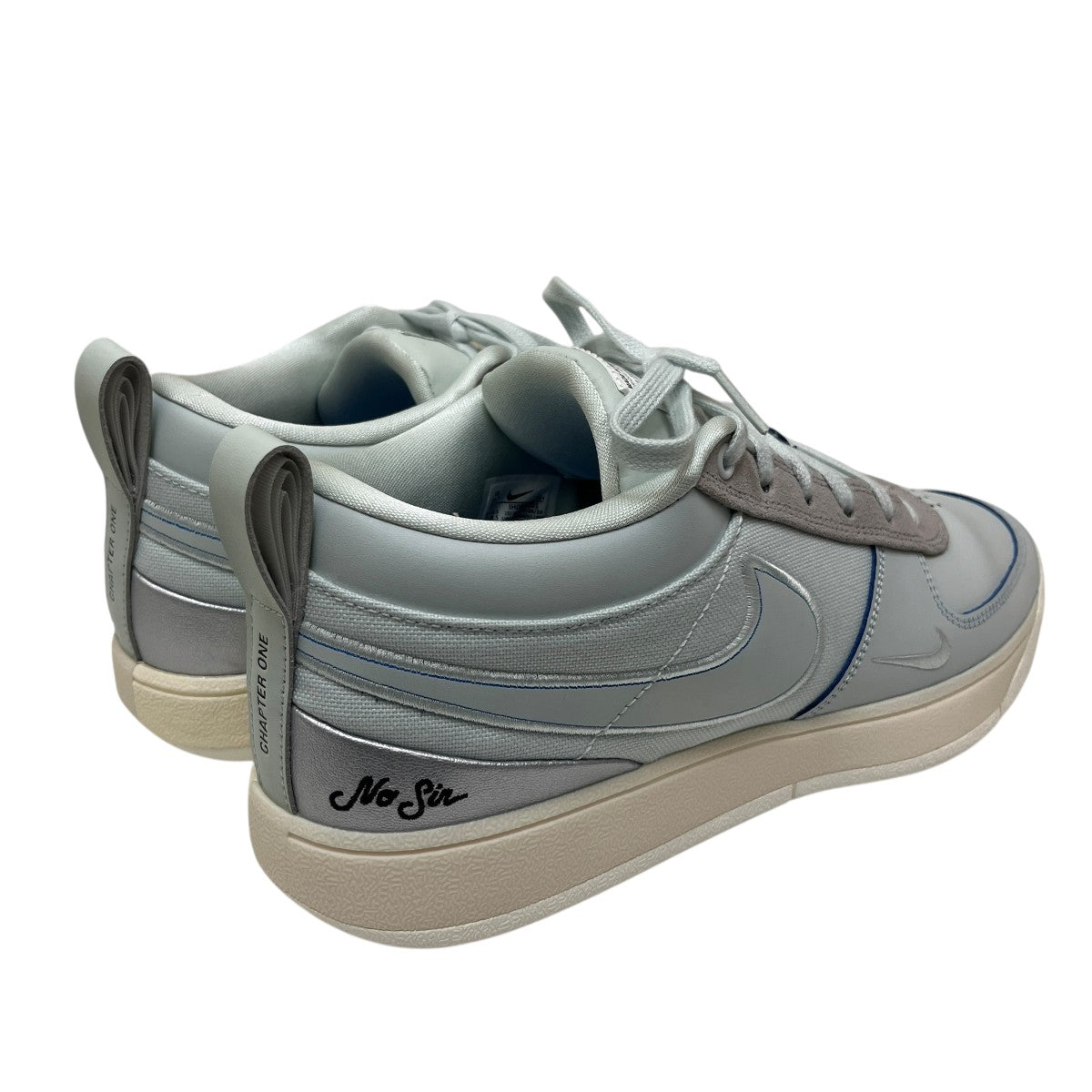 NIKE BOOK 1 MP EP BARELY GREY BARELY GREY-METALLIC SILVERローカットスニーカーIH0891-001 古着・中古-3枚目のアイテム画像