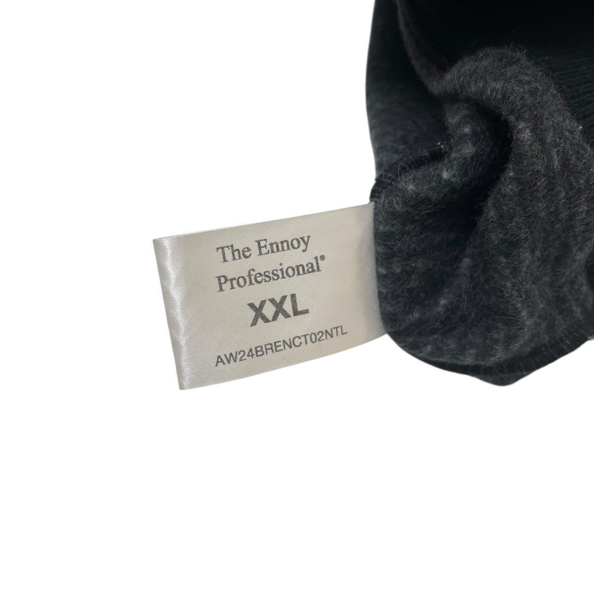 ENNOY(エンノイ) BORDER HOODIE SWEATボーダープルオーバーパーカー