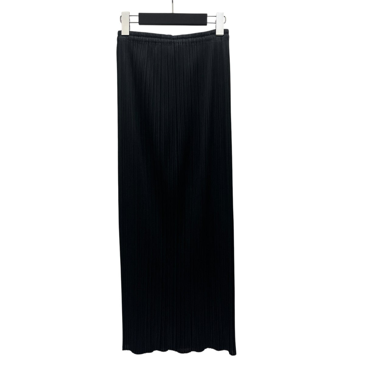 pleats please プリーツプリーズ　センタージップスカート　ブラック プリーツプリーズPLEATS PLEASE バイアスプリーツスカート 黒3 (K-161440)