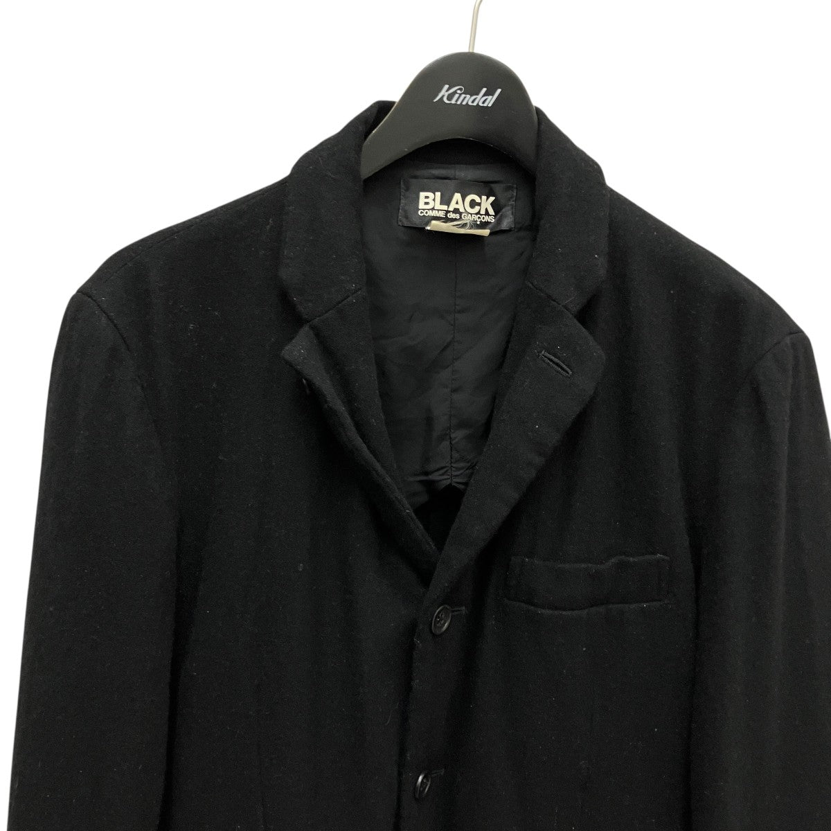 BLACK COMME des GARCONS テーラードジャケット1N-J019 古着・中古-2枚目のアイテム画像