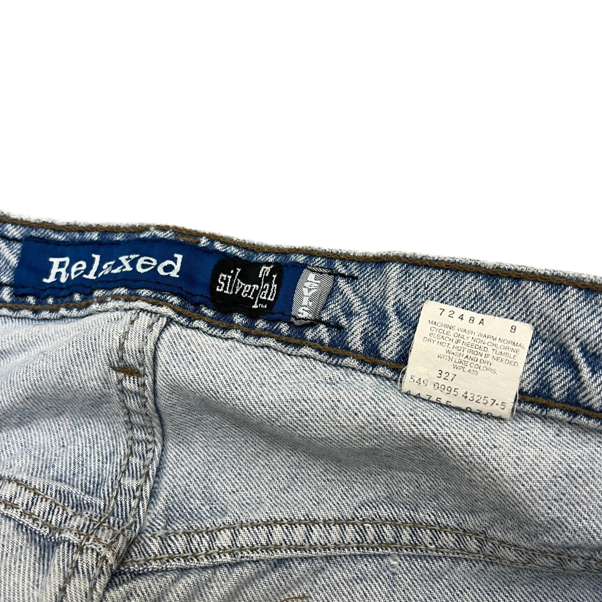 Levi’s SilverTab Relaxed 90S vintage USA製デニムパンツ44755-0704 古着・中古-7枚目のアイテム画像