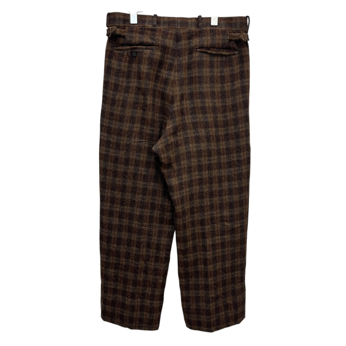 MAATEE＆SONS JEFFERLY TWEEDチェックウールパンツMT4303-0206D 古着・中古-2枚目のアイテム画像