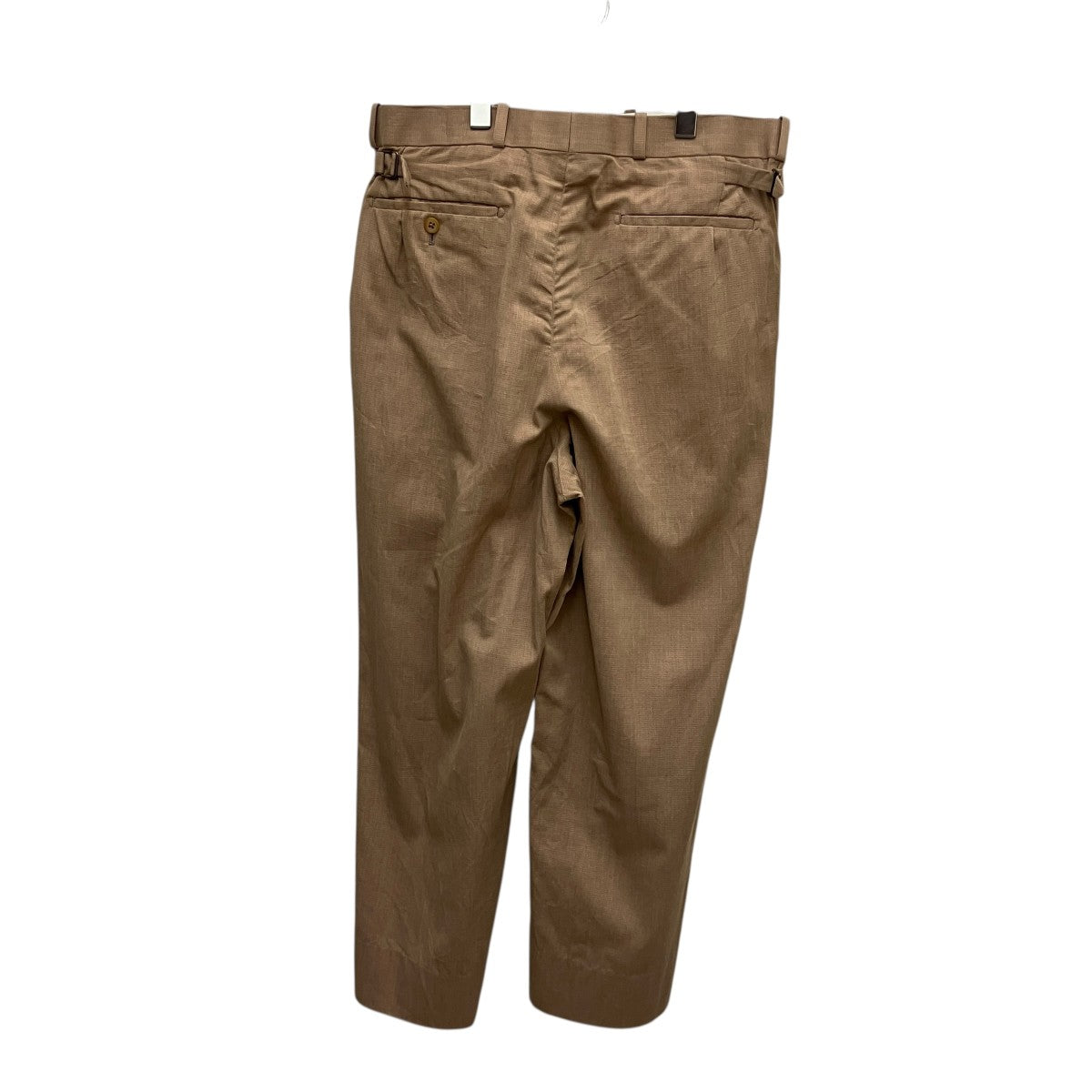 MAATEE＆SONS JEFFERY 2PLEATS TROUSERスラックスMT5103-0205D 古着・中古-2枚目のアイテム画像