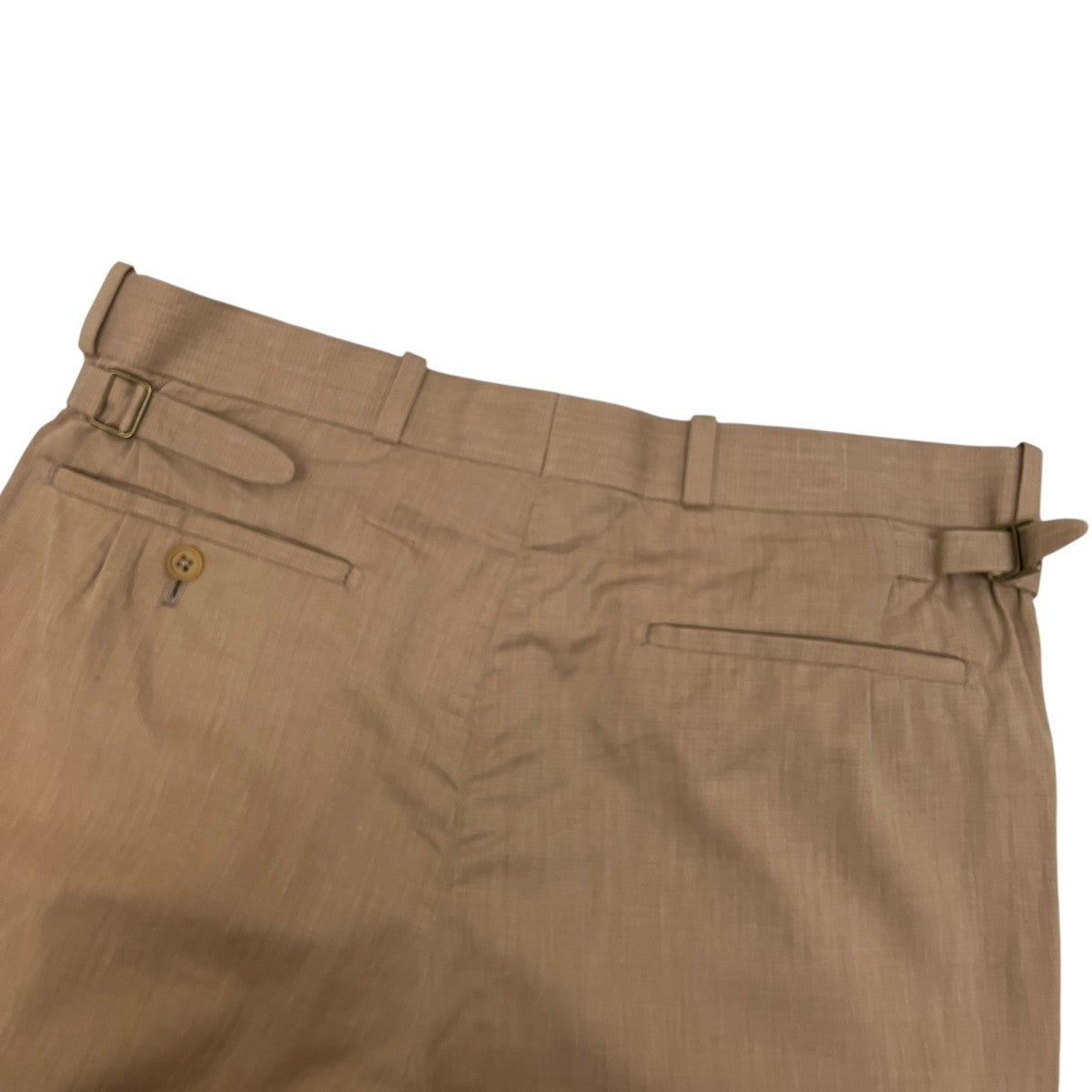 MAATEE＆SONS JEFFERY 2PLEATS TROUSERスラックスMT5103-0205D 古着・中古-4枚目のアイテム画像