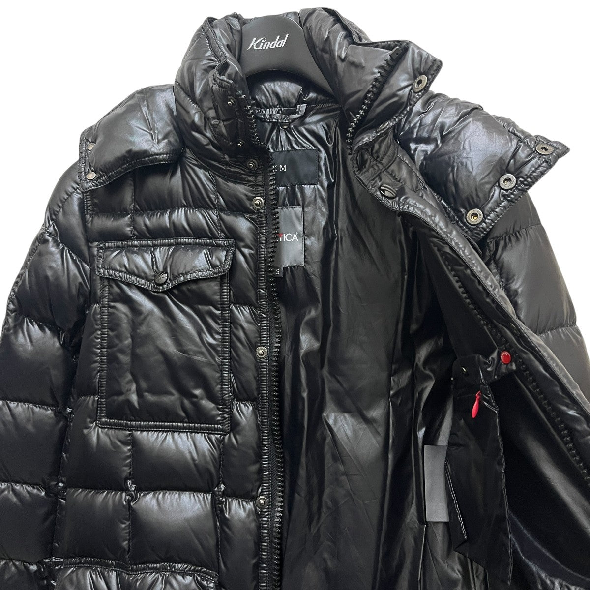 AKM LIMONTA NYLON FLIGHT DOWN JACKEダウンジャケットB091R