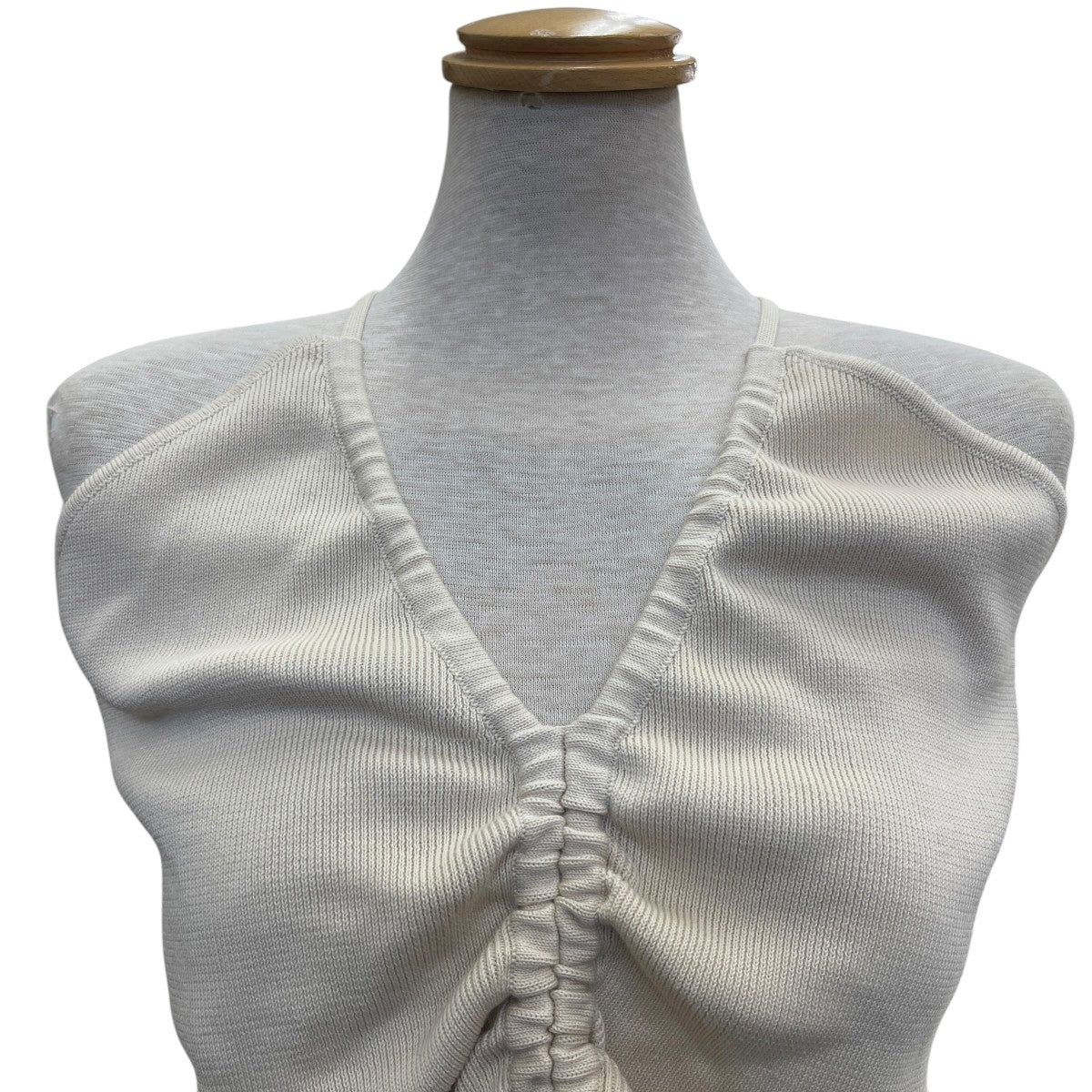 Uhr Drawstring camisole Knitキャミソールニット24SSUhr-KT387 古着・中古-4枚目のアイテム画像