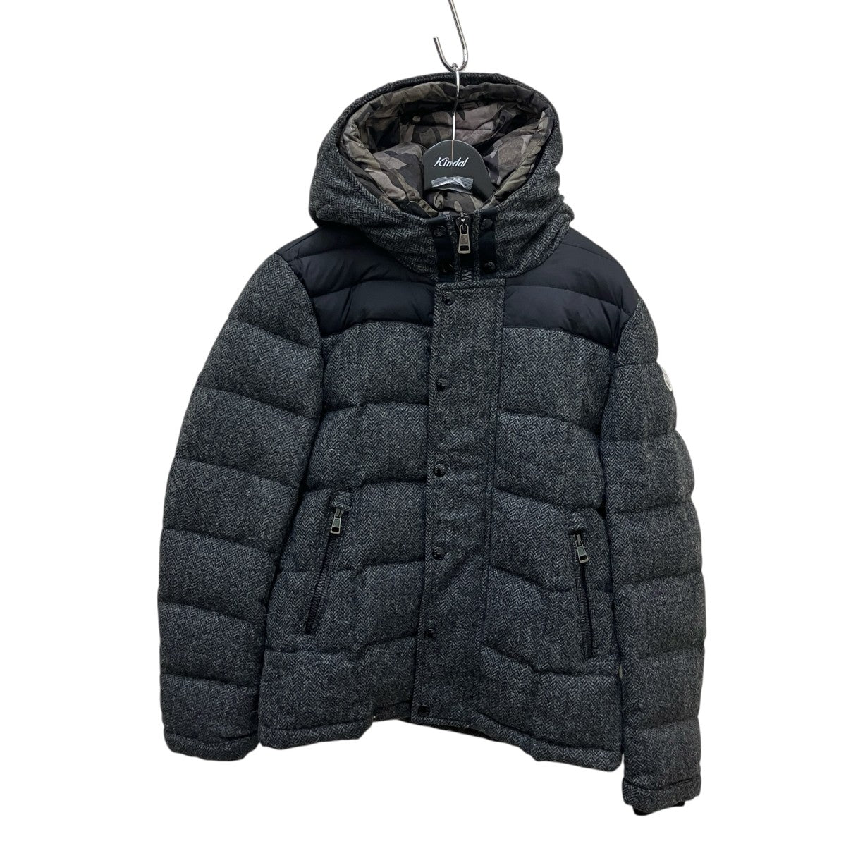 MONCLER ウールダウンジャケットGUYENNE 古着・中古-1枚目のアイテム画像