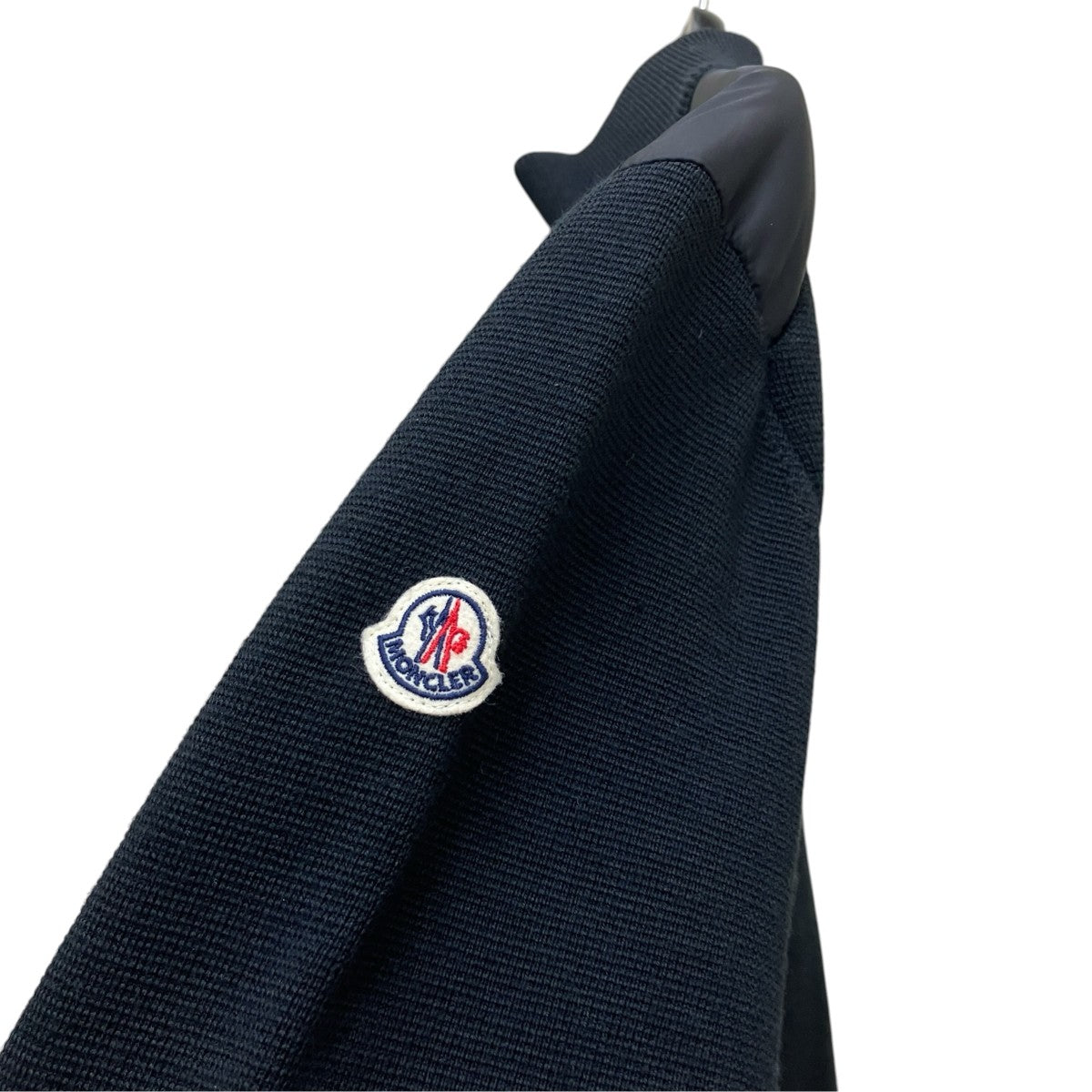 MONCLER Padded Wool Cardiganニット切替ダウンジャケットG20919B50700A9341 古着・中古-4枚目のアイテム画像