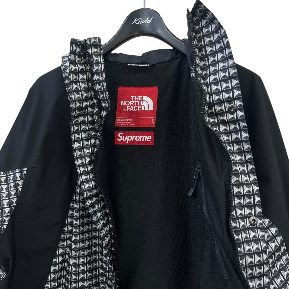 THE NORTH FACE×Supreme Studded Mountain Light JacketマウンテンパーカーNP12103 古着・中古-3枚目のアイテム画像