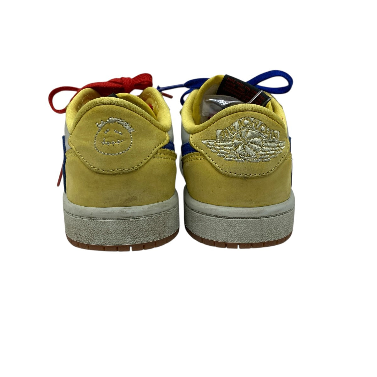 NIKE×Travis Scott PS Air Jordan 1 Low OG CanarスニーカーDZ5909-700 古着・中古-2枚目のアイテム画像