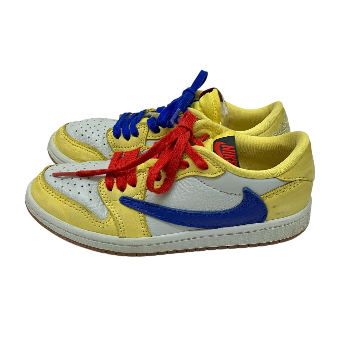 NIKE×Travis Scott PS Air Jordan 1 Low OG CanarスニーカーDZ5909-700 古着・中古-3枚目のアイテム画像