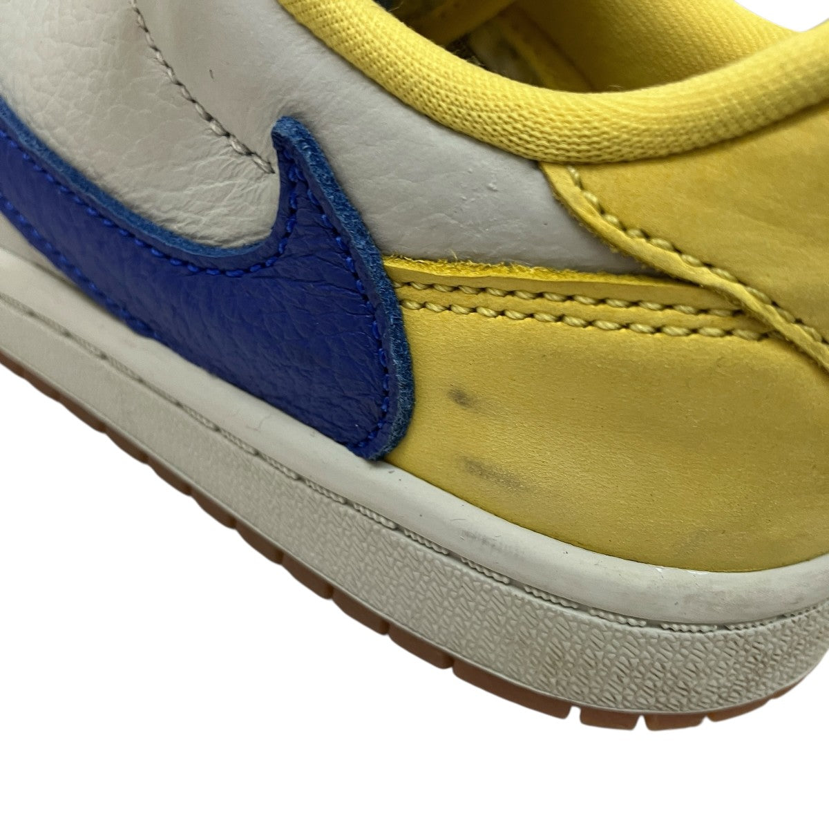 NIKE×Travis Scott PS Air Jordan 1 Low OG CanarスニーカーDZ5909-700 古着・中古-8枚目のアイテム画像