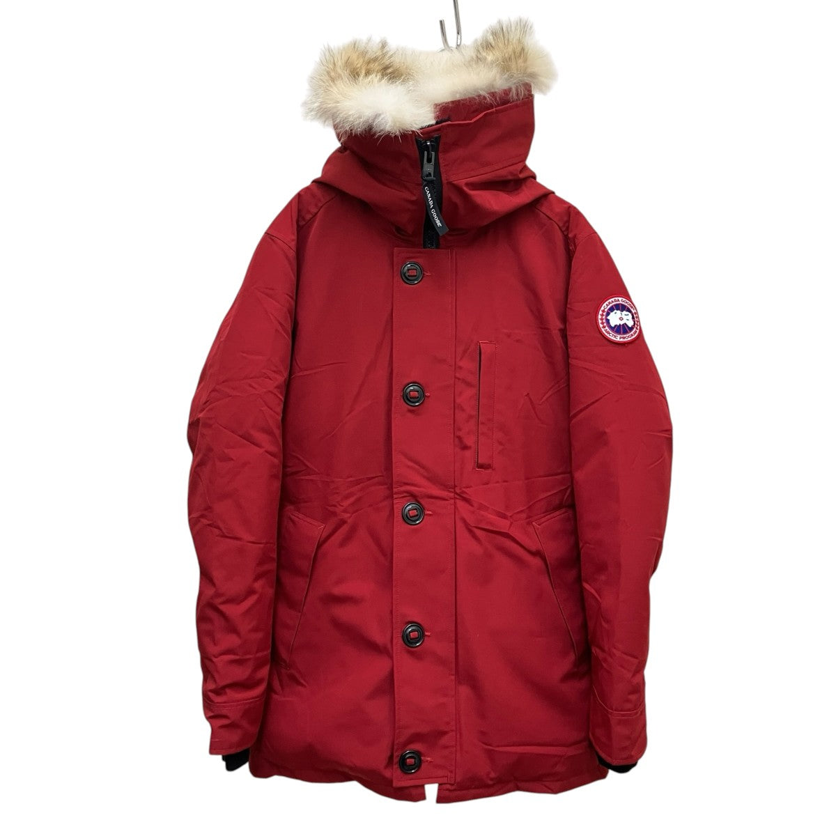 CANADA GOOSE コヨーテファー付きダウンジャケット3438JM 古着・中古-1枚目のアイテム画像