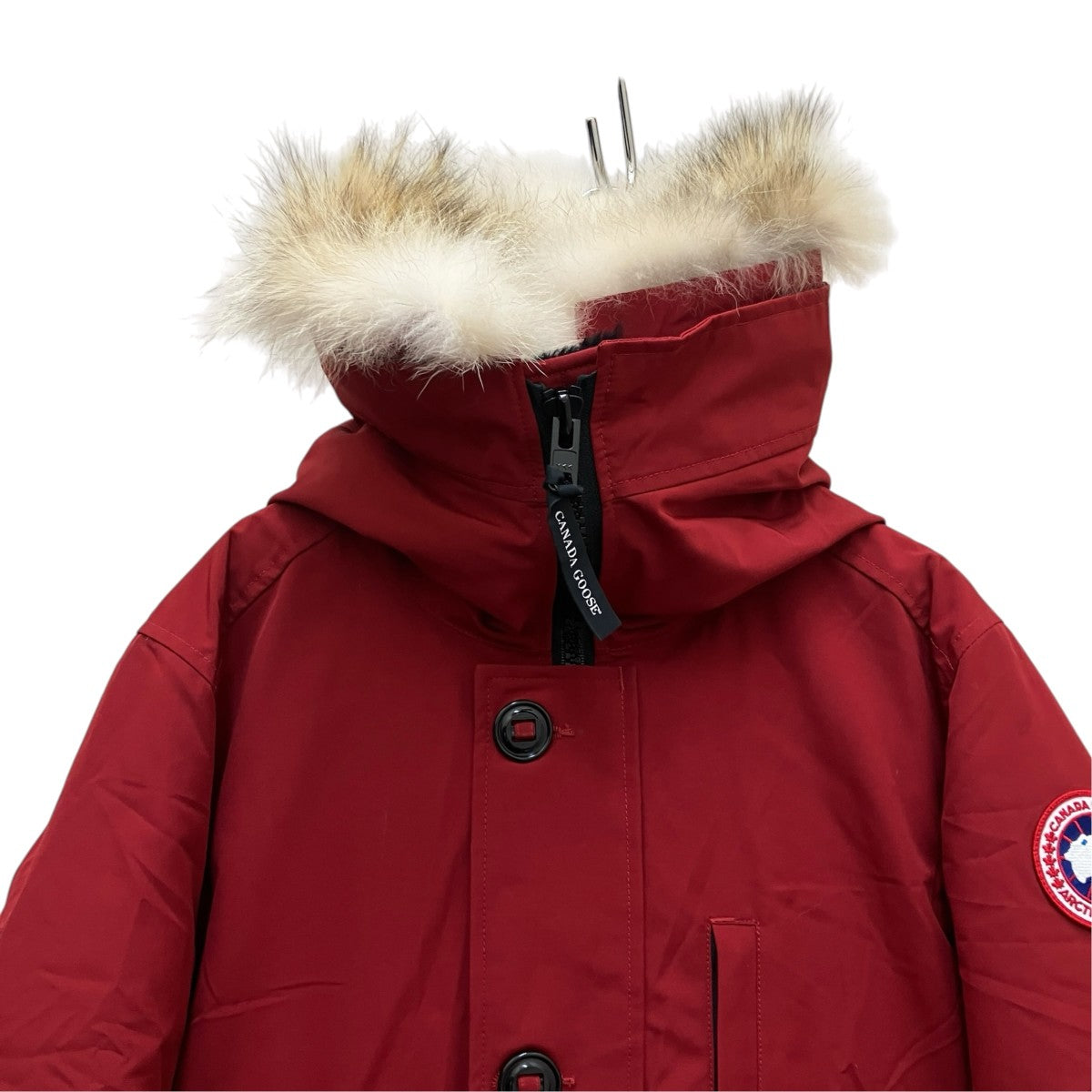 CANADA GOOSE コヨーテファー付きダウンジャケット3438JM 古着・中古-3枚目のアイテム画像