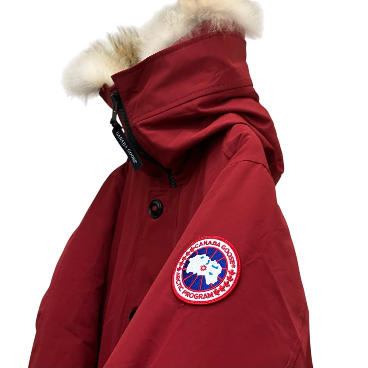 CANADA GOOSE コヨーテファー付きダウンジャケット3438JM 古着・中古-4枚目のアイテム画像