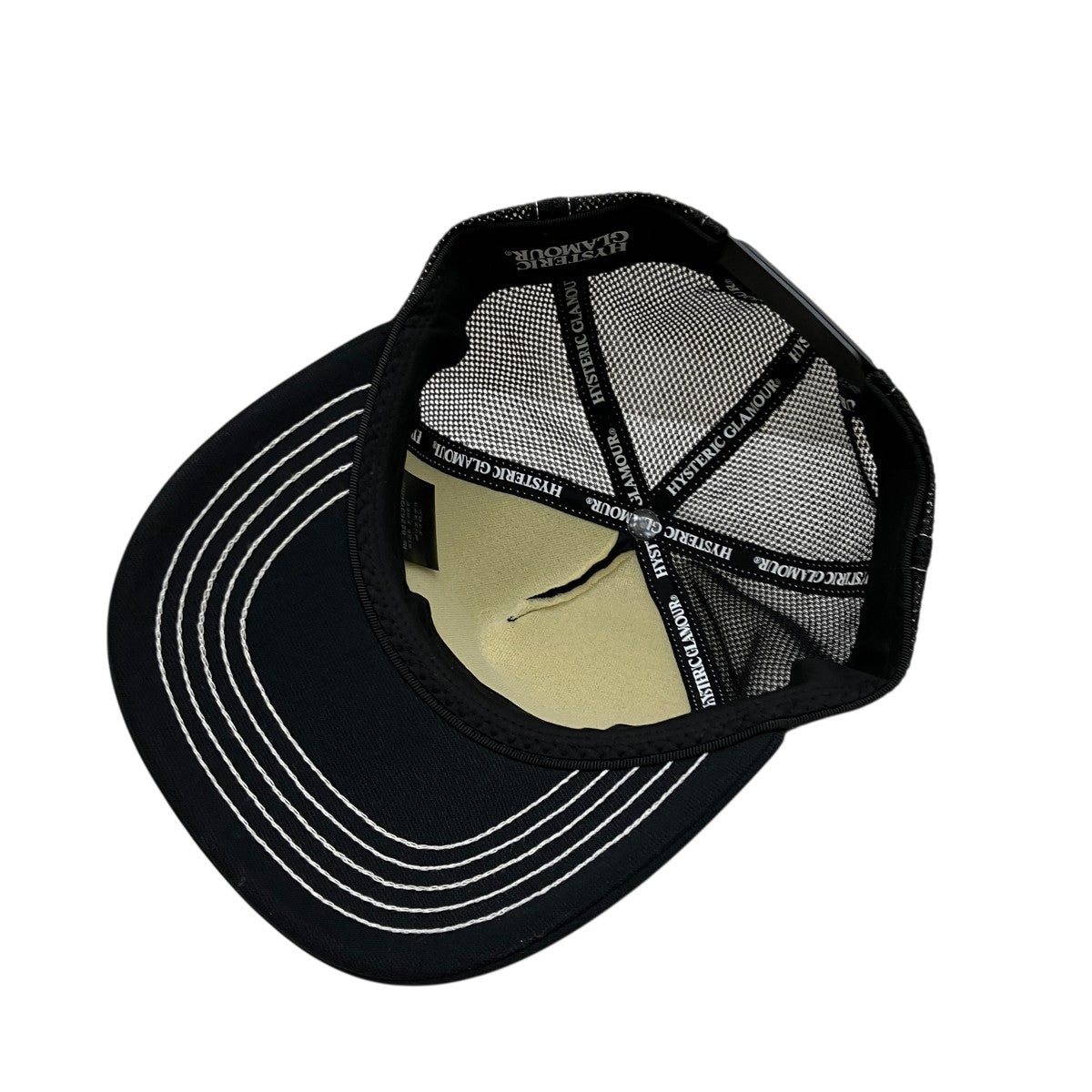 Hysteric Glamour(ヒステリックグラマー) メッシュキャップ ブラック