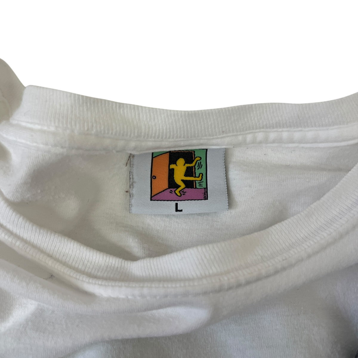 Keith Haring 90’ｓ vintage長袖Tシャツ 古着・中古-7枚目のアイテム画像