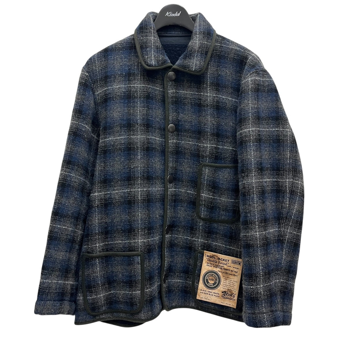 1930s OLD STYLEチェックウールジャケット