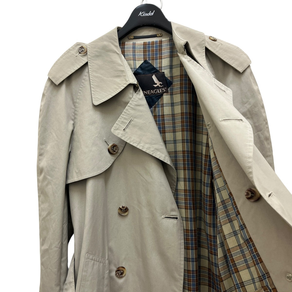 gleneagles トレンチコート 古着・中古-3枚目のアイテム画像