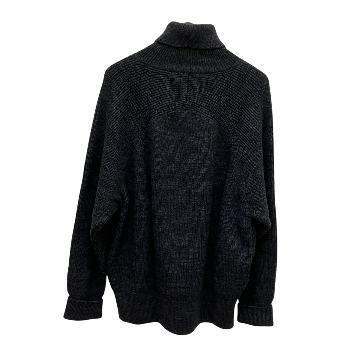 AUBERGE TRUFFAUTキャメル混タートルネックニット 古着・中古-3枚目のアイテム画像