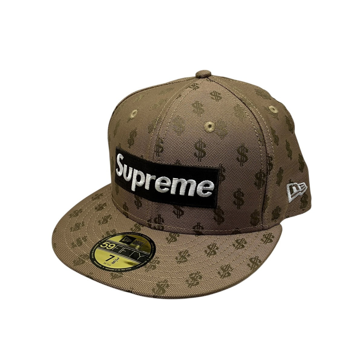 Supreme×New Era 18SSMonogram Boxlogoキャップ 古着・中古-1枚目のアイテム画像