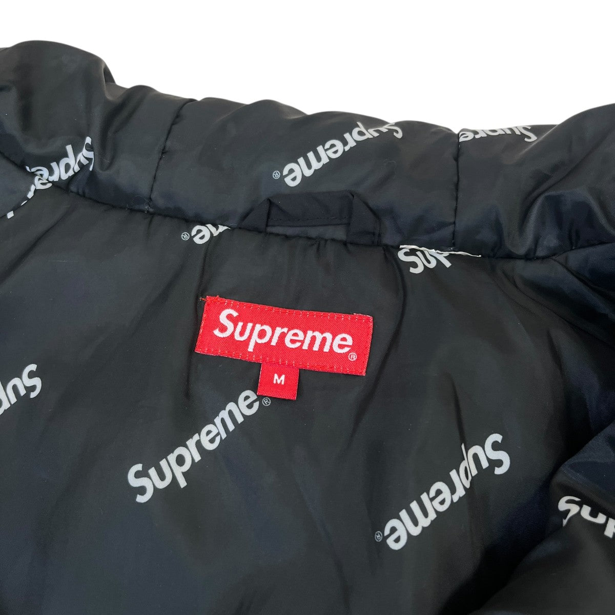 Supreme 17AWHooded Logo Half Zip Pulloverアノラックパーカー 古着・中古-4枚目のアイテム画像