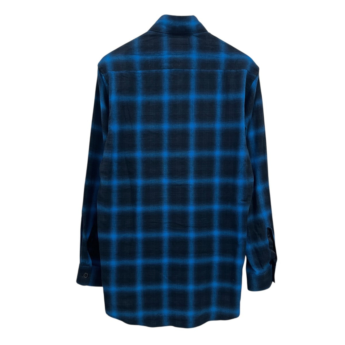 Saint Laurent Paris(サンローランパリ) オンブレチェックシャツ392945 Saint Laurent Paris(サンローランパリ) オンブレチェックシャツ392945