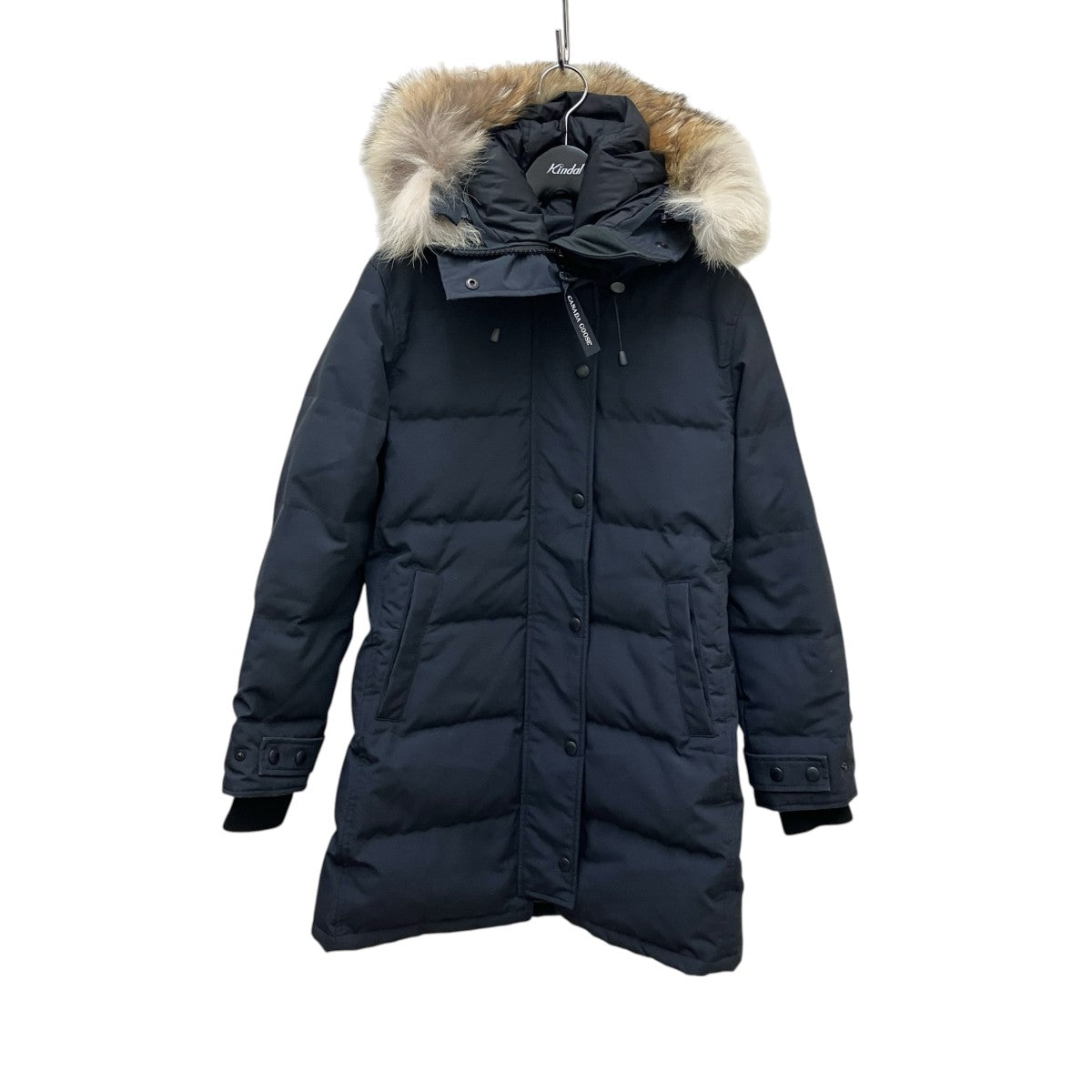 CANADA GOOSE コヨーテファー付きダウンジャケット3802LA 古着・中古-1枚目のアイテム画像
