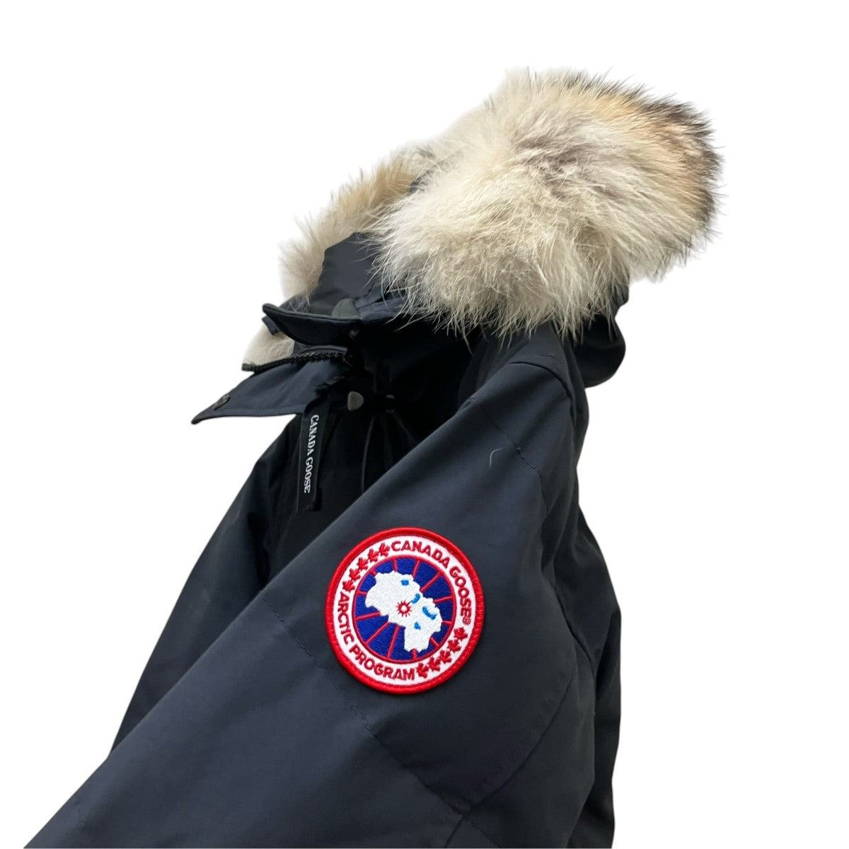 CANADA GOOSE コヨーテファー付きダウンジャケット3802LA 古着・中古-3枚目のアイテム画像