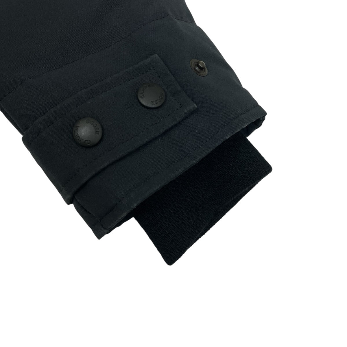 CANADA GOOSE コヨーテファー付きダウンジャケット3802LA 古着・中古-7枚目のアイテム画像