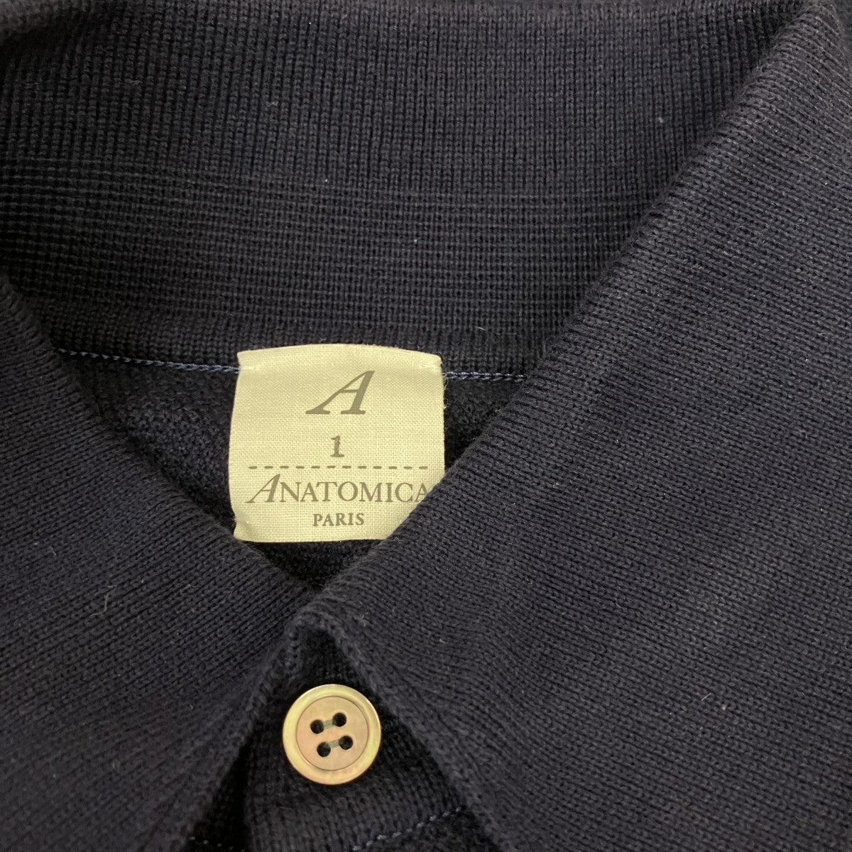 ANATOMICA 半袖ポロシャツ530-561-14 古着・中古-4枚目のアイテム画像