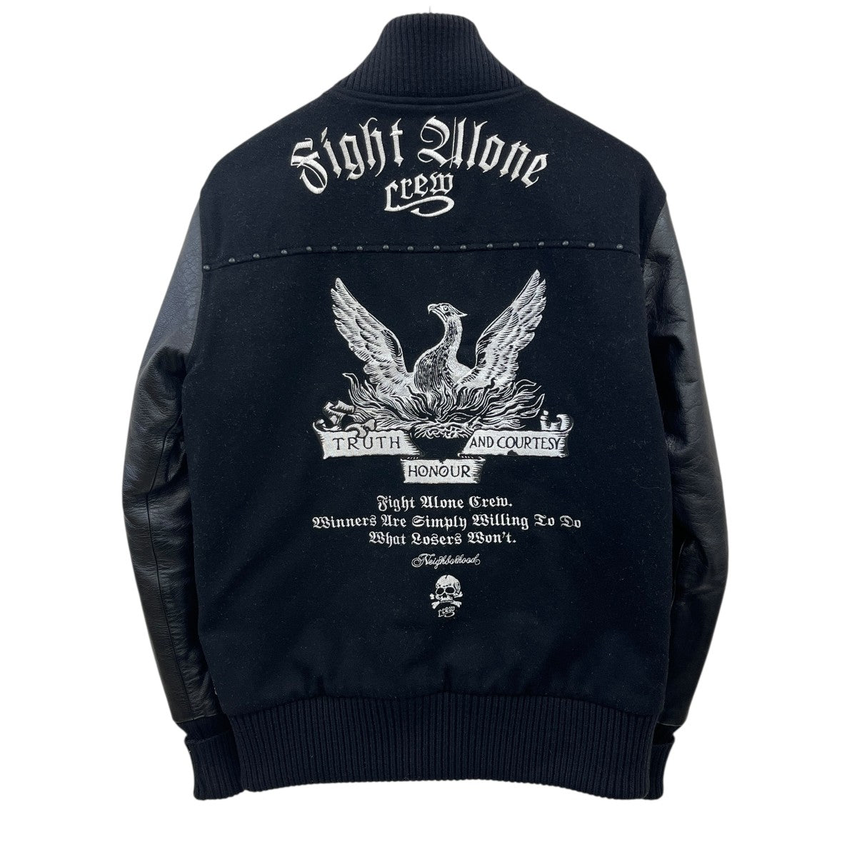 NEIGHBORHOOD(ネイバーフッド) FIGHT ALONEスタジャンSPNH-JK-01SP