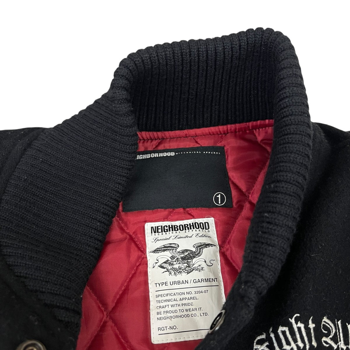 NEIGHBORHOOD(ネイバーフッド) FIGHT ALONEスタジャンSPNH-JK-01SP