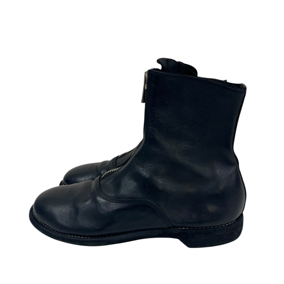 GUIDI 210センタージップブーツ 古着・中古-2枚目のアイテム画像