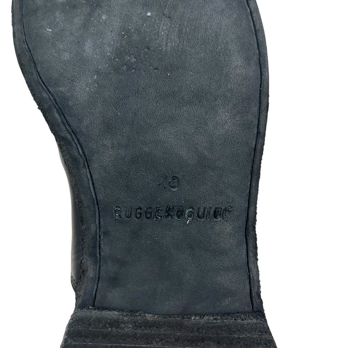 GUIDI 210センタージップブーツ 古着・中古-9枚目のアイテム画像