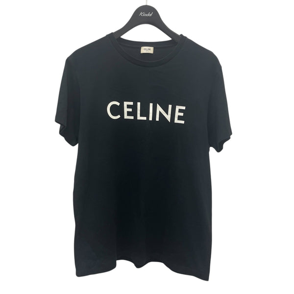 CELINE 黒 半袖Tシャツ CELINE(セリーヌ) 半袖Tシャツ2X308916G 2X308916G ブラック サイズ L