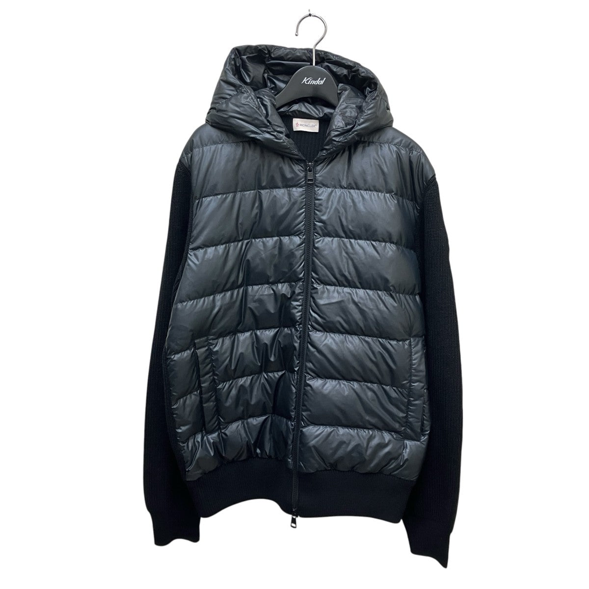 MONCLER CARDIGAN TRICOTニット切替ダウンジャケットK20919B00041 古着・中古-1枚目のアイテム画像