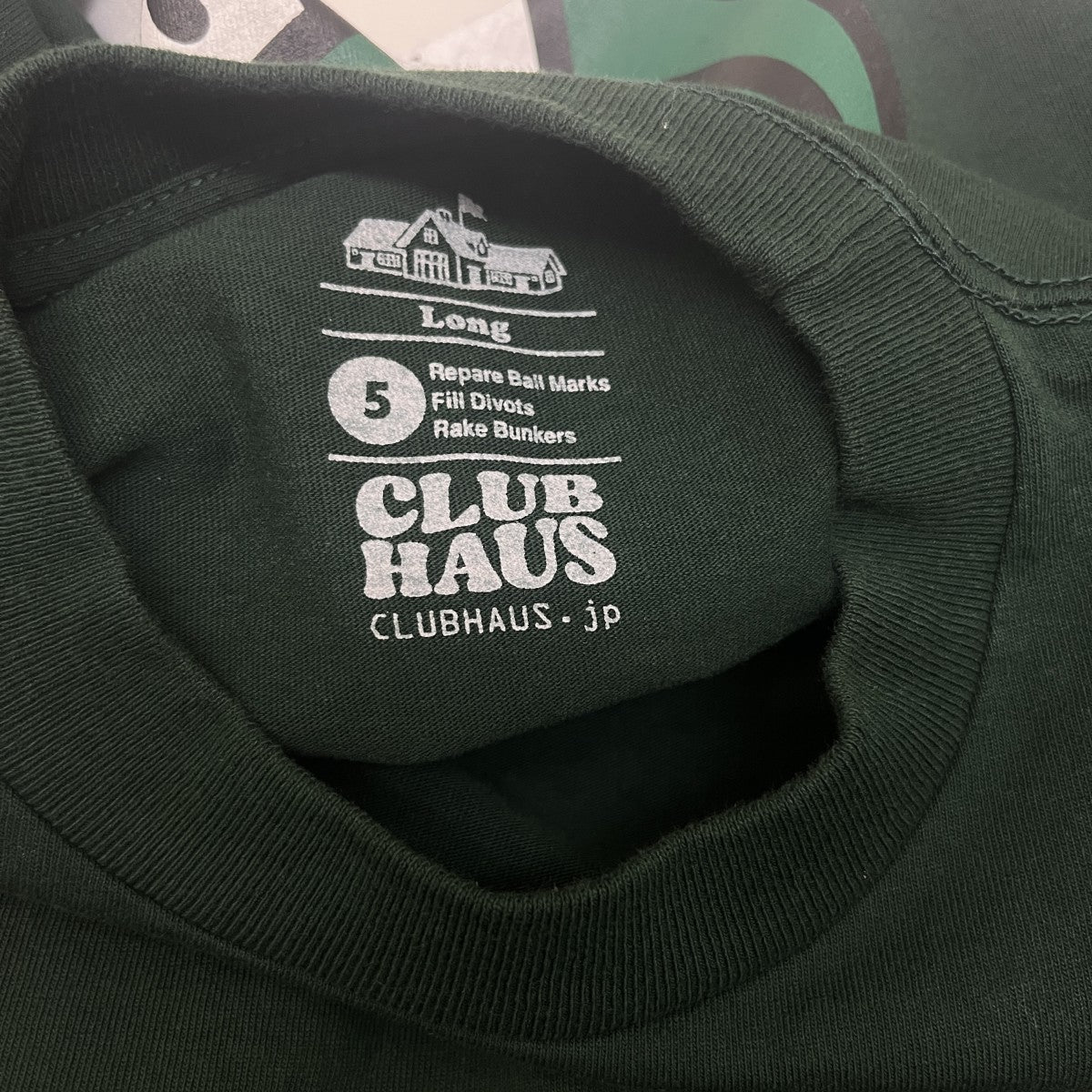 Malbon×Clubhaus Tシャツ06-6585-7434 06-6585-7434 グリーン サイズ 5